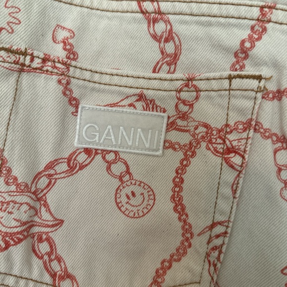 GANNI nautical print jeans - Picture 4 of 5